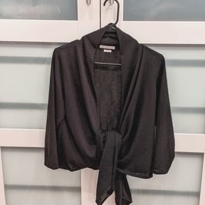 Black VanHuesen Studio Cardigan